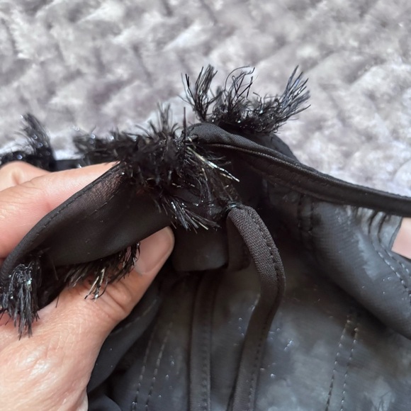 Willow and Root Sparkle Fringe Layered body suit size Large - Picture 6 of 9